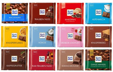 ritter chocolate bars