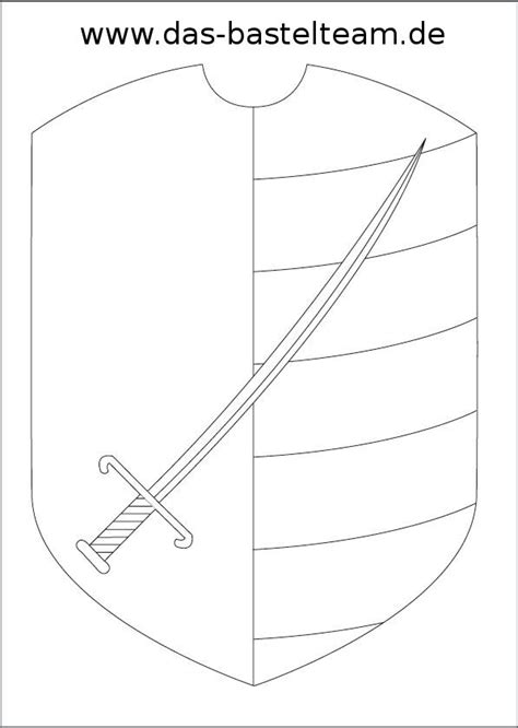 Ritter Malvorlagen Zum Ausdrucken Word Malvorlage Wappen Blanko Coloring And Malvorlagan