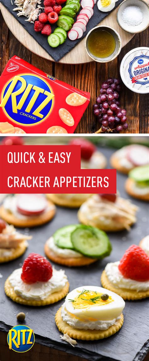 Ritz Cracker Combinations