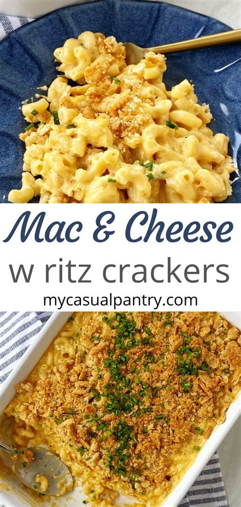 Ritz Cracker Mac And Cheese – A Delicious Twist On A Classic Dish