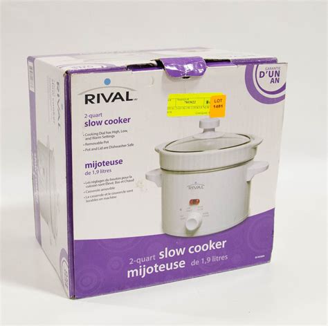 Rival Stainless Steel Slow Cookers Mercari