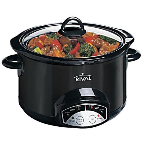 5 QT Vintage Rival Crock Pot Vintage Crockpot Crockpot SCR509 Electric