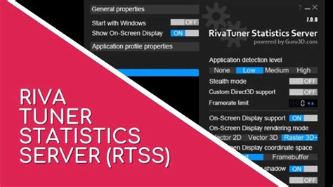Rivatuner Statistics Server显卡统计工具 哔哩哔哩