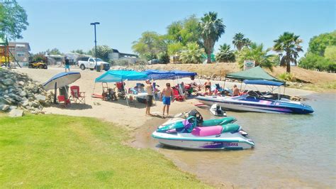 river breeze rv resort palms at river edge