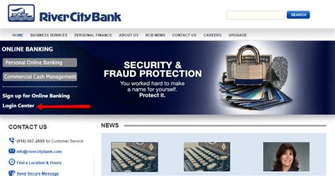 river city bank login online banking