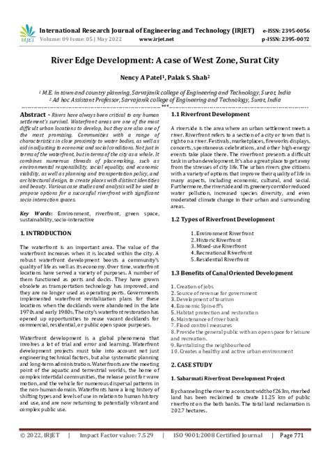 River Edge Development Zone Act