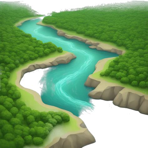 River Emoji Iphone