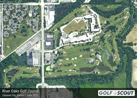 River Oaks Golf Course Map