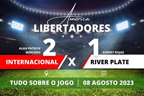 river plate x internacional placar