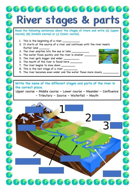 River Printable 5Th Grade
