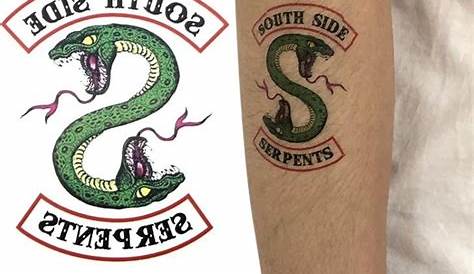 Riverdale Jughead Serpent Tattoo Image RDCaps3x01LaborDay68Southside