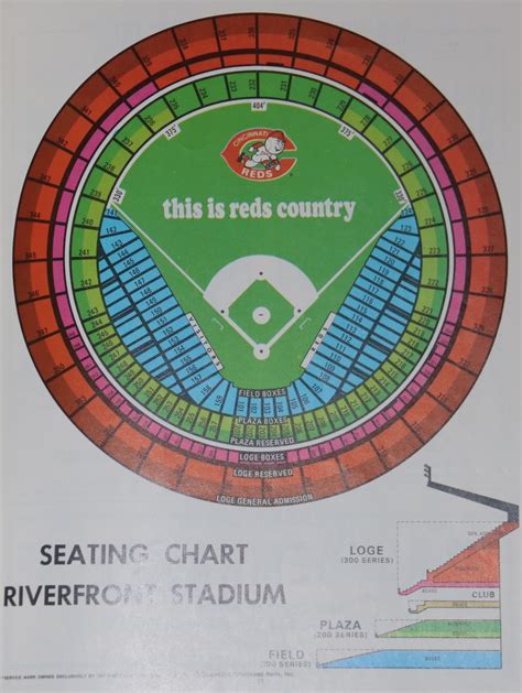 riverfront stadium seating chart