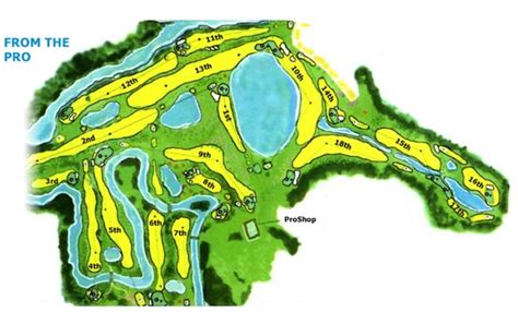 riverlakes golf course map
