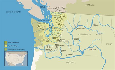 rivers of the pacific northwest map
