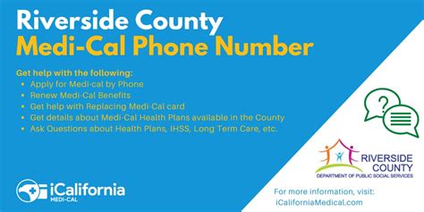 riverside county medi cal phone number
