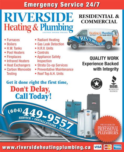 riverside drive plumbing and heating contact