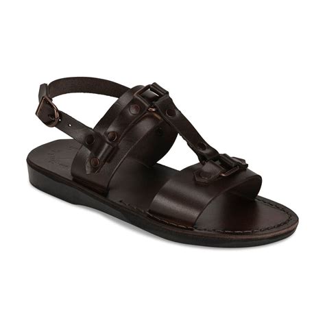 Riveted Leather Sandals