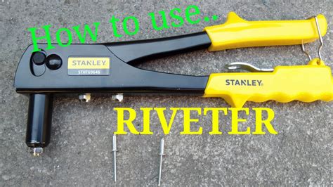 Riveter For Use