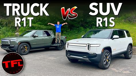 rivian r1t vs r1s specs