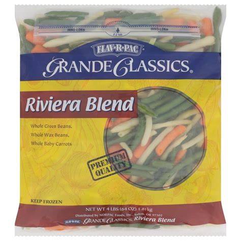 California Blend Vegetables with Parmesan Bread Crumbs Vegetables
