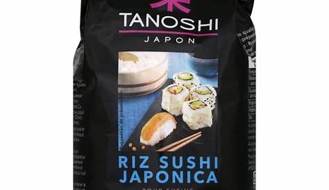 Riz sushi Japonica TANOSHI le paquet de 450 g à Prix