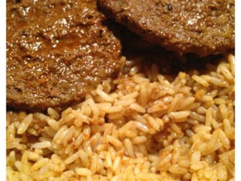 Riz au steak haché