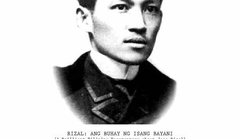 Talambuhay Ni Dr Jose Rizal At Ang Kanyang Mga Naging Kasintahan Pdf