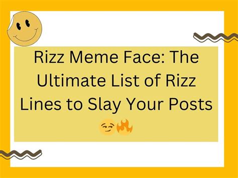 Rizz Face Meme