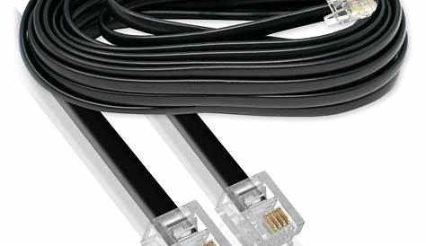 Rj11 RJ11 To RJ11 Cable Suitable For ADSL Modems 5 Metres