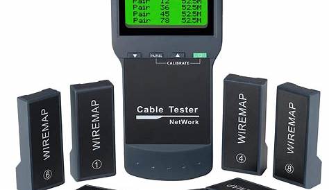 DataShark RJ45 Network Cable Tester with Case and Patch