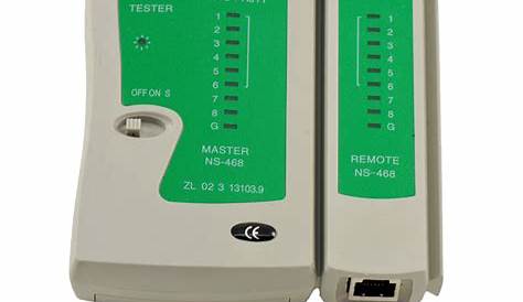Network Cable Tester RJ45 RJ11 CAT5 Cable Tester With
