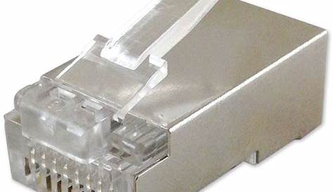 Rj45 Connector For Cat6 Cable Buy Gold Plated Pass Through RJ45 s Online