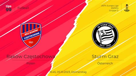 rks rakow czestochowa vs sk sturm graz