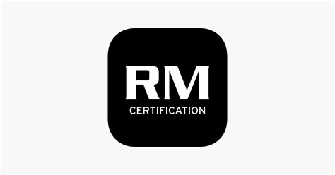 rm certification