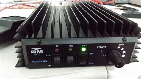 rm italy kl 503 hd linear amplifier