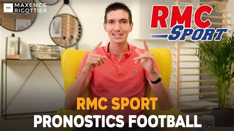 rmc sport pronostic foot