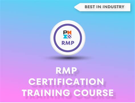 rmp certification training