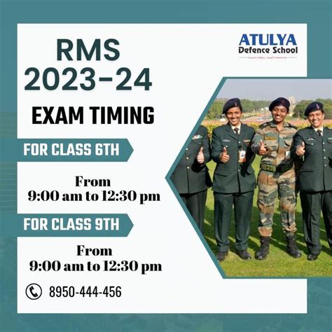 rms exam date 2022 class 6