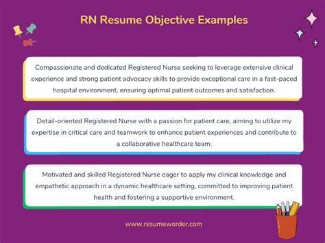 rn career objective examples