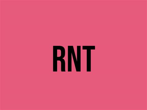 rnt meaning gaming