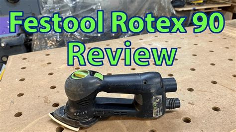 The Green and Dark Blue Blog Review of the Festool RO 90 DX Sander