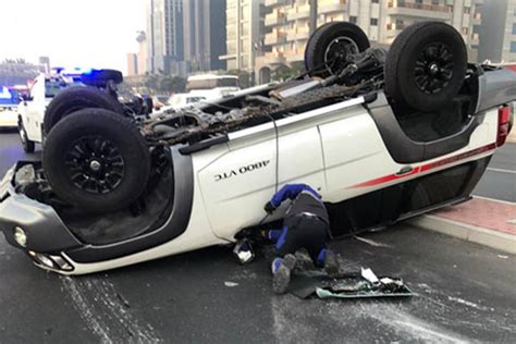 road accident in dubai today