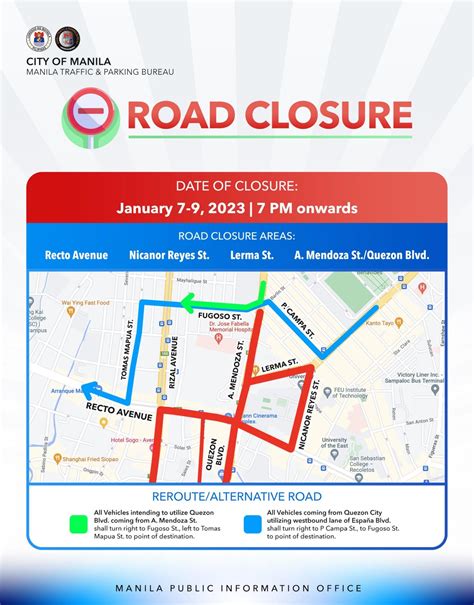road closure 30 jan 2024