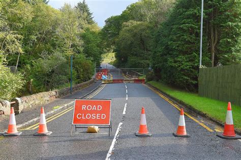 road closures stirling council