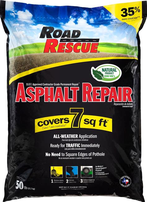 road rescue cold patch asphalt