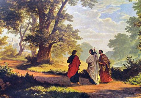 road to emmaus painting