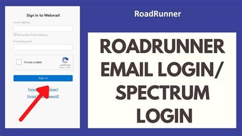 roadrunner login in email