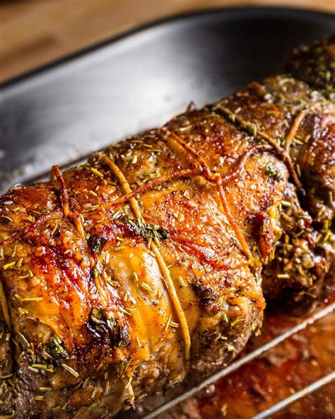 Roast Lamb Without Garlic