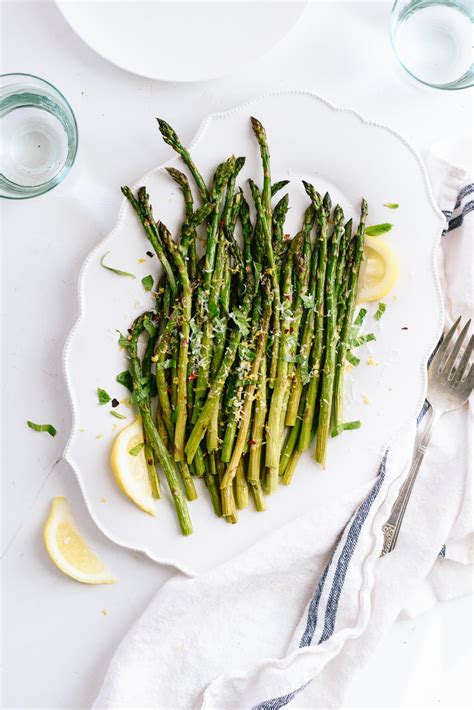 Roasted Asparagus Served Cold