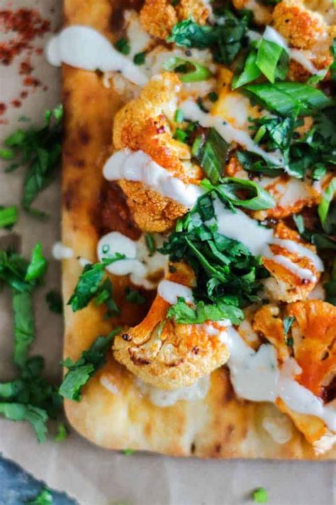 Roasted Cauliflower Flatbread
